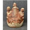 Image 1 : POTTERY EFFIGY CANTEEN