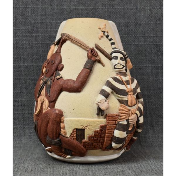 HOPI POTTERY VASE (HARRISON JIM AND MIRRIAM NAVASIE)