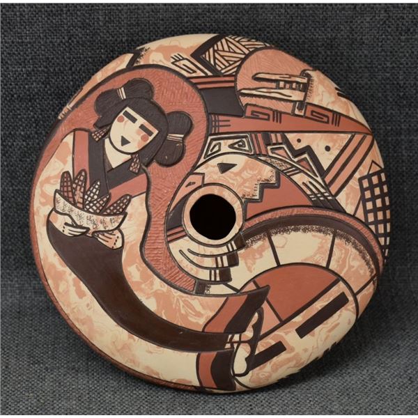 HOPI POTTERY SEED JAR (DELMAR POLACCA)