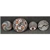 Image 1 : FOUR ACOMA POTTERY SEED JAR (D LEWIS)
