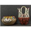 Image 3 : TWO JEMEZ POTTERY BOWL