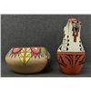 Image 4 : TWO JEMEZ POTTERY BOWL