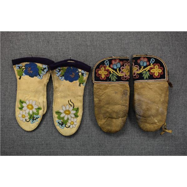 TWO PAIR OF WOODLANDS MITTENS