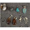 Image 3 : SEVENTEEN MISC. NAVAJO JEWELRY ITEMS