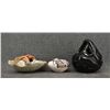 Image 5 : ACOMA POTTERY SEED & SANTA CLARA POTTERY BASKET