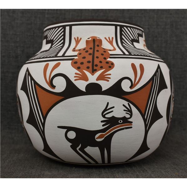 ZUNI POTTERY OLLA (EILEEN YATSATTIE)