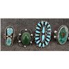 Image 2 : SIX NAVAJO RINGS