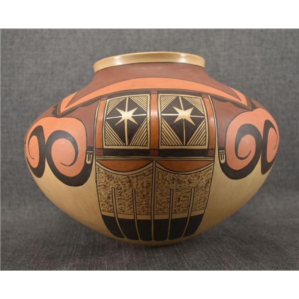 HOPI POTTERY OLLA (JEAN SAHMIE "SAK'HONSEE")