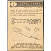 Image 2 : 1958 TOPPS CFL GERRY JAMES (HOF)