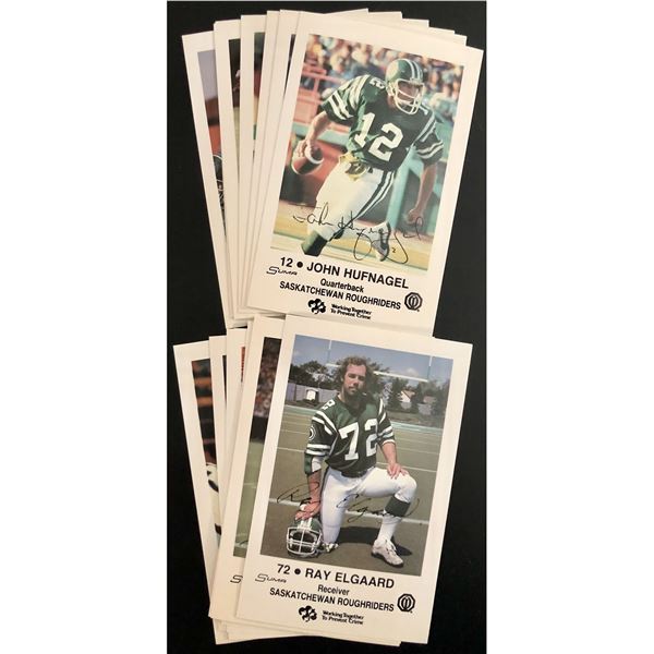 1983 SASKATCHEWAN ROUGHRIDERS (CFL) POLICE SET