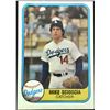 Image 1 : 1981 FLEER MIKE SCIOSCIA ROOKIE CARD