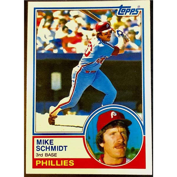 1983 TOPPS MIKE SCHMIDT (HOF)