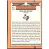 Image 2 : 1990 DONRUSS NOLAN RYAN (HOF)
