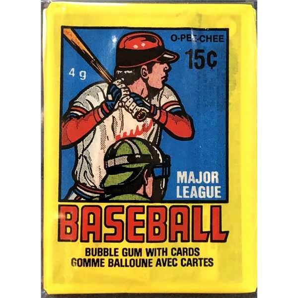 1979 O-PEE-CHEE BASEBALL WAX PACK