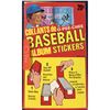 Image 1 : 1982 O-PEE-CHEE BASEBALL STICKERS - SEALED BOX