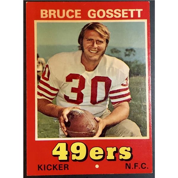 1974 TOPPS WONDER BREAD BRUCE GOSSETT