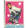 Image 1 : 1970-71 O-PEE-CHEE ROSAIRE PAIEMENT ROOKIE CARD