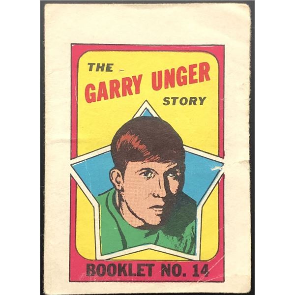 1971-72 O-PEE-CHEE GARRY UNGER
