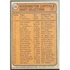Image 2 : 1974-75 NHL TOPPS WASHINGTON CAPITALS