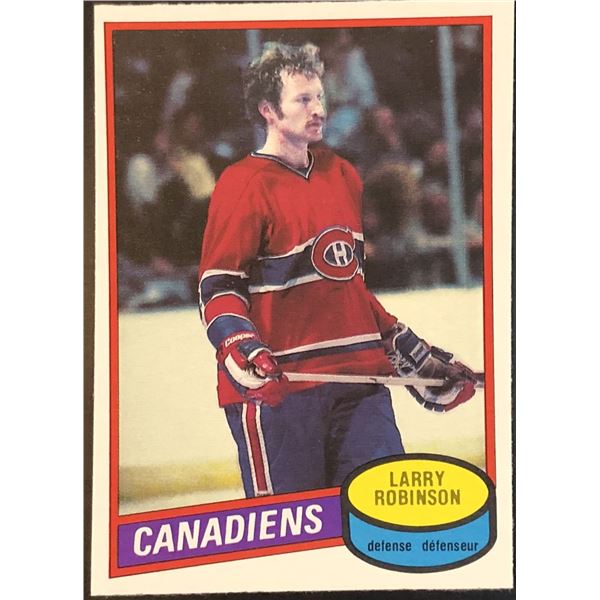 1980-81 O-PEE-CHEE LARRY ROBINSON (HOF)