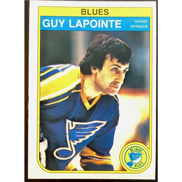 1982-83 O-PEE-CHEE GUY LAPOINTE (HOF)