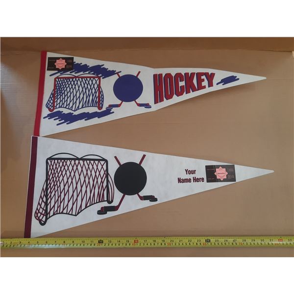 2 New Hockey Banners.