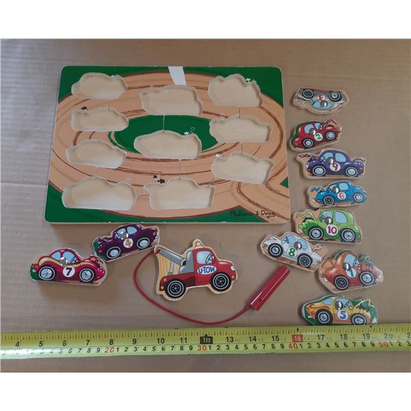 Melissa and Doug Wooden Puzzle.