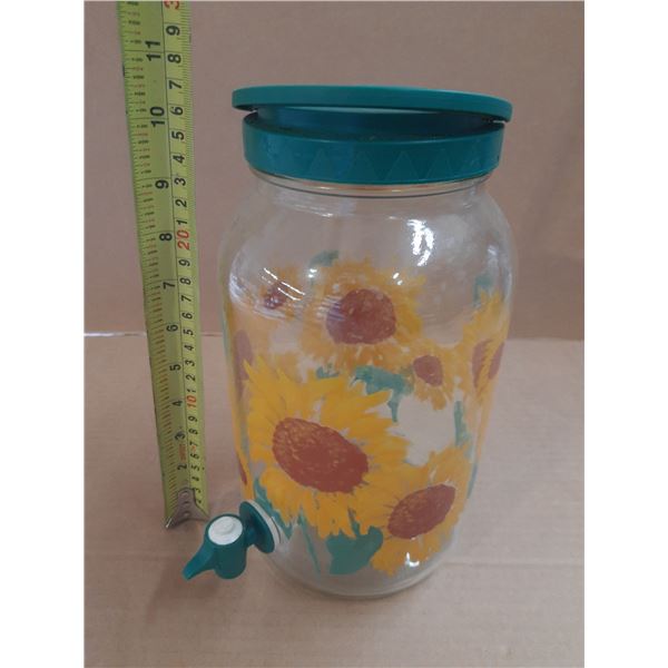 Sunflower Juice Container.