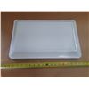 Image 2 : 4 Large White Trays.