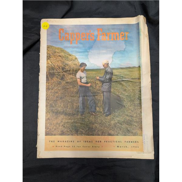 Vintage "Cappers Farmers" Magazine 1943 Complete Issue