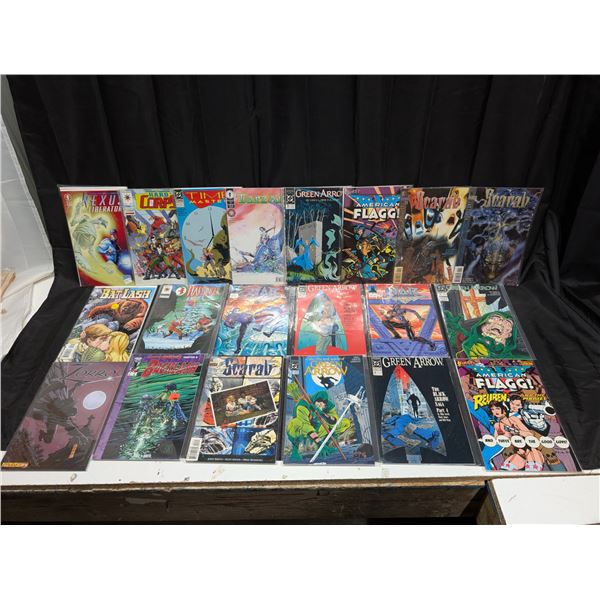 (22) Assorted New Comic Books (great Condition)