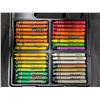 Image 2 : (64) New/Some Used Color Crayons in Carry Box