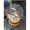 Image 3 : Vintage Limited Musical Snow Globe (Damaged w/ Leak and Used for Parts/ Display) w/ Original Box