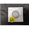 Image 1 : 1909 25 Cent Coin Silver