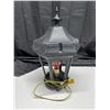 Image 1 : Antique Classs Victorian Cast iron lantern (tested, works)