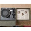 Image 1 : Lot of misc Vinyl Records & Record player Audiotronics 300A