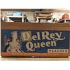Image 2 : Vintage wooden crate Del Rey Queen PEACHES