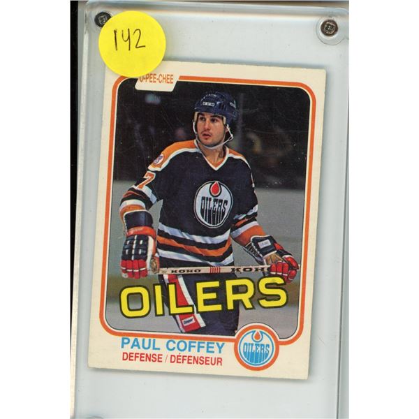 1981-1982 Paul Coffey OPC #111 rookie card
