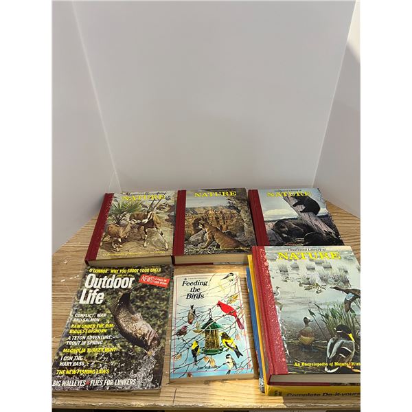 Collection of Hard Cover Book and Magazines