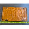 Image 2 : 1939 sask license plate- 19- 669 farm truck