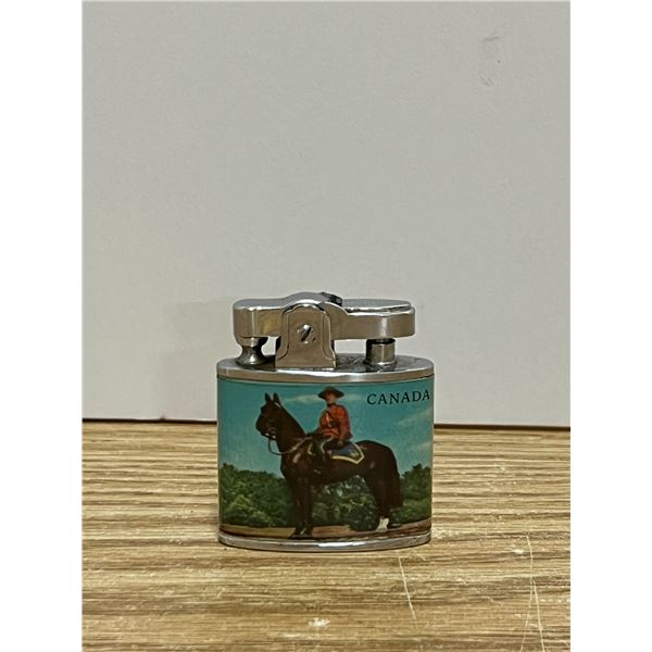 Vintage AUER Champion RCMP Officer Lighter Made in Japan