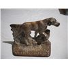 Image 2 : (1) cast iron hunting dog book end
