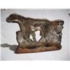 Image 3 : (1) cast iron hunting dog book end