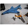 Image 4 : Tootsie toys armed car, dinky toys phantom II plane + other kids toys