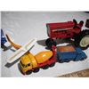 Image 6 : Tootsie toys armed car, dinky toys phantom II plane + other kids toys
