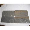 Image 6 : (2) pairs 1971, 73 sk license plates\