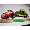 Image 1 : (2) vintage topper toys (1 has motor) motor can be switched to other car