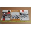 Image 1 : (3) Massey Ferguson Dealer Sales Brochures.