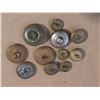 Image 5 : (11) World War II Canadian Uniform Buttons.