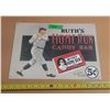 Image 1 : 16" X 11" Tin Sign Ruths Home Run Candy Bar 5c